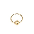 14k gold BCR 0.6mm thickness