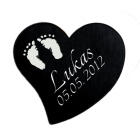 Heart-shaped accessory PVD coated SMALL to insert into our LAS-RDM item