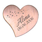 Heart-shaped accessory element LARGE to insert into our item LAS-RDL