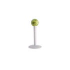 PMFK Labret with titanium ball 1.2mm thickness