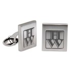 NEXT TIME cufflinks in stainless steel with engraving