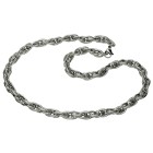 Necklace made of stainless steel in 2 different lengths