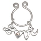 Body jewelry for the nipple without piercing with Love Design