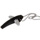 Cross pendant with PVD coating, 44.9x34.6mm