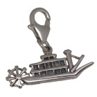 Mississippi steamer pendant made of 925 sterling silver