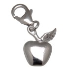 Apple pendant made of 925 sterling silver