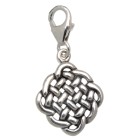 Charm pendant Celtic knot for hanging in a charm bracelet