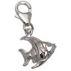 Charm pendant tropical fish to attach to a charm bracelet