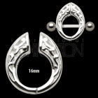 2-piece nipple piercing