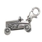 Vintage car pendant made of 925 sterling silver