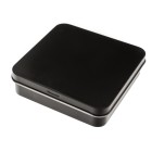 Frosted metal jewelry box for storing cufflinks