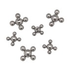 Screw attachment Atom made of surgical steel with 1.6mm thread in two sizes