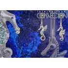 Belly button piercing with 925 silver Cute seahorse with small wings,