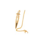 Esoteric pendulum -small Egyptian- gilded