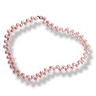 Freshwater pearl necklace 39cm made of cultured pearls with a lobster clasp