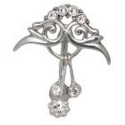 Navel piercing 1.6x10mm with ornament