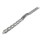 Magnetic bracelet matted 21-22cm length with magnetic balls and your individual engraving