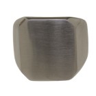 Signet ring made of stainless steel with a square engraving area 19.6x18mm