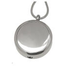 Ash pendant round made of stainless steel mirror polished RD2