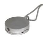 Ash pendant round made of stainless steel mirror polished RD2