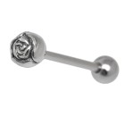 316L tongue piercing 1.6x16mm