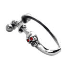316L Helix Piercing 1.2x6m with silver design