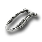316L Helix Piercing 1.2x6m with silver design