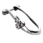 316L Helix Piercing 1.2x6m Butterfly