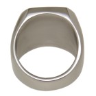 Signet ring made of stainless steel with a square engraving area 19.6x18mm