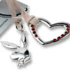 PLAYBOY keychain Playboy Bunny with heart