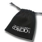 black velvet pouch,