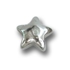 Screw attachment for labret or barbell star