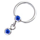 BCR with glitter balls to clamp