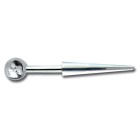 Barbell with ball and long tip in different lengths