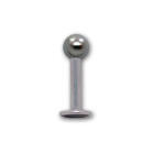 Mini Labret 1.2mm with faux pearl