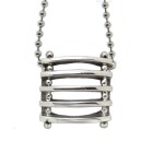 Stainless steel pendant with chain