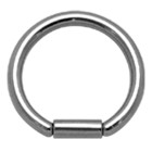 316L BCR Ball Closure Ring with rod closure