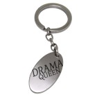 Keychain oval made of stainless steel frosted with your desired engraving